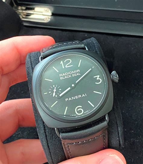 panerai radiomir black seal ceramic replica|panerai radiomir 1940 42mm.